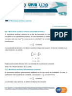 Formato Contenido - Unidad 3 - Fundamentos de Cinemática - Tema 3.3 PDF