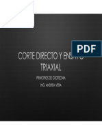 Corte Directo Corte Triax