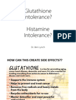 Glutathione Intolerance? Histamine Intolerance?: Dr. Ben Lynch