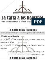 12) LA CARTA A LOS ROMANOS 14.1 A 15.13