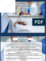 Traumatismo Craneoencefalico: Republica Bolivariana de Venezuela Hospital Tipo Ii Simon Bolivar Mariara - Estado Carabobo