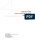 ZXA10 F420 (V2.0) User Manual (A5) - 298729