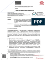 Om 83 2020 Minedu Diten Precisiones Ficha Evaluacion Jerarquicos PDF