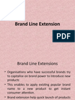 Brand Line Extension