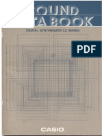 Casio CZ Series Sound Data Book PDF