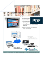 Digital Signage System: Booktec Information Co