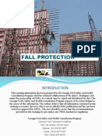 Fall Protection: GA Tech Safety and Health Consultation Program