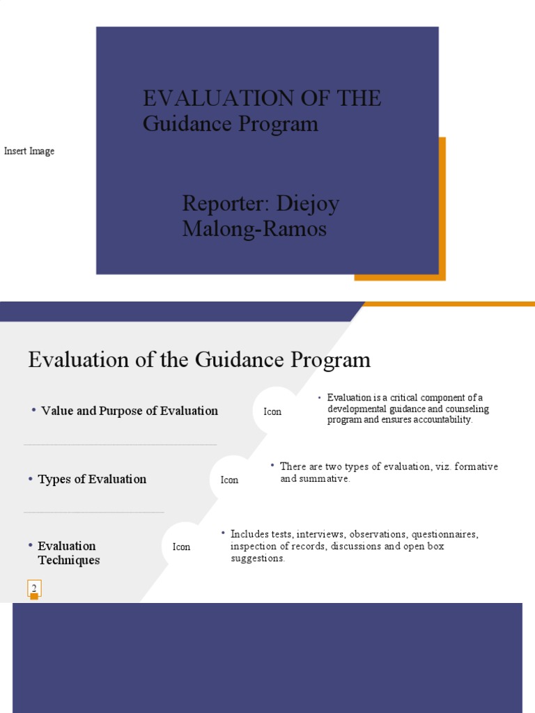 Evaluating School Guidance Programs | PDF | Program Evaluation | Evaluation