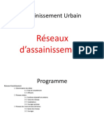 Cours - Assainissement Urbain PDF
