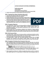 Daftar Tugas - Mata Kuliah Statistika Inferensial Prodi Pendeko Tahun 2020