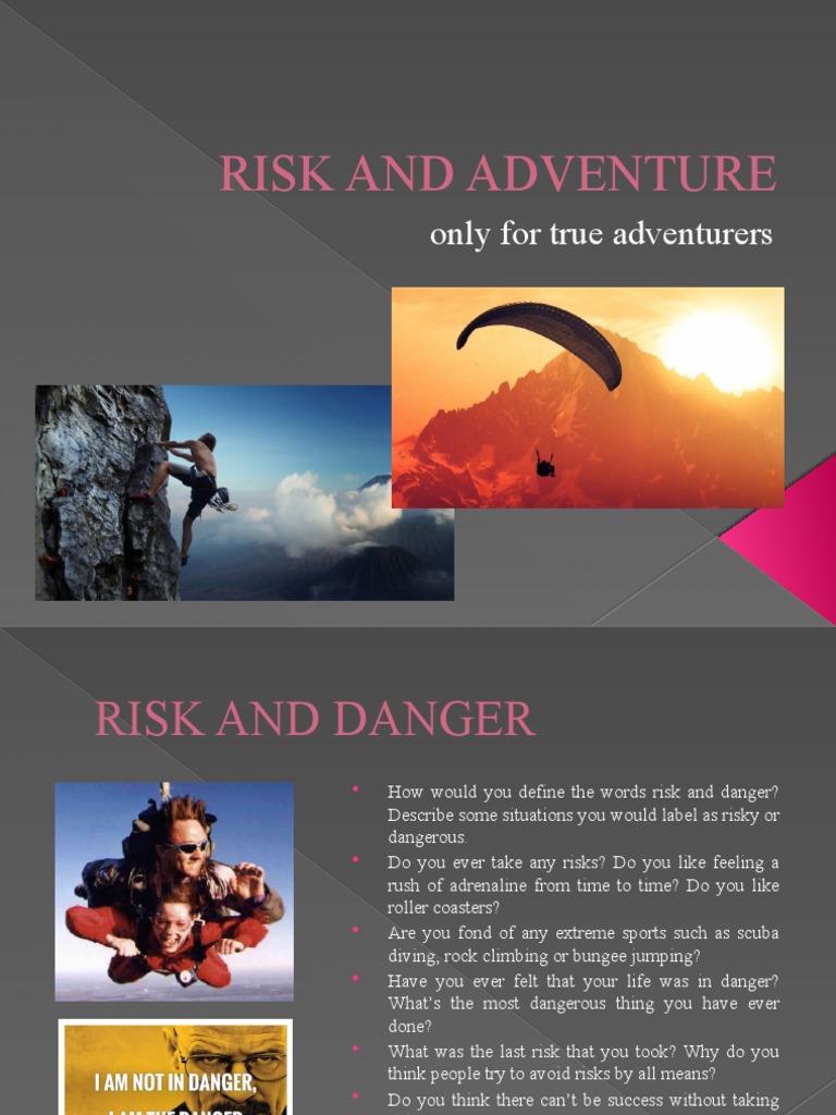 Exploring Risk and Adventure Concepts | PDF | Lifestyle
