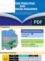 METODE PENELITIAN DAN ANGGARAN Rev