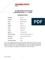 Project Report On Guar Gum Production Plant