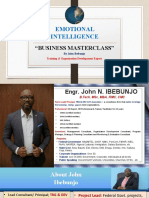 Emotional Intelligence - Business Masterclass