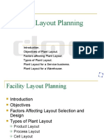 Facility Planning - Layout Process