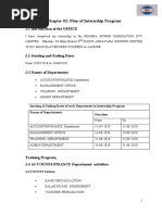 Chapter 02: Plan of Internship Program: 2.1 Introduction of The OFFICE