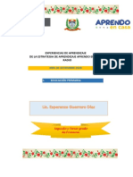 Proyecto 1°-2° Primaria Pereueducaexperiencias de Aprendizaje Primaria - Setiembre 2020 PDF