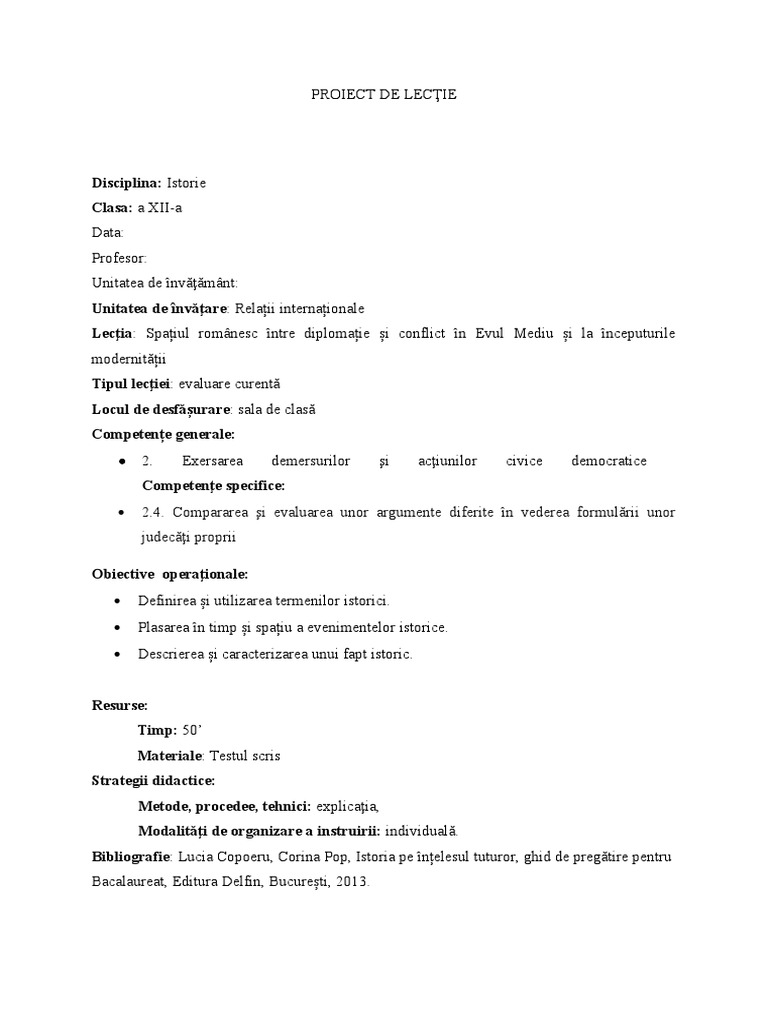 Test Spatiul Romanesc | PDF