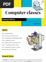 Computer Classes: Coding & Basics