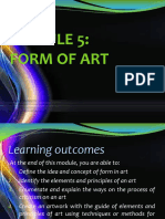 Module 5 - Form of Art PDF