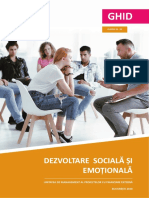 Ghid Dezvoltare Sociala Si Emotionala Liceu PDF