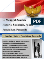 Anastasia Mayanti - 219420174 - Bab 1 C.menggali Sumber Historis, Sosiologi, Politik Pendidikan Pancasila