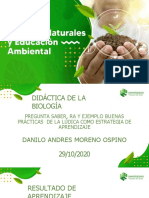PREGUNTA SABER _DANILO MORENO_DIDACTICA DE LA BIOLOGIA