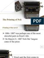 Printing of Noli