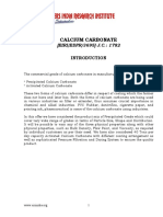 Project Report On Calcium Carbonate