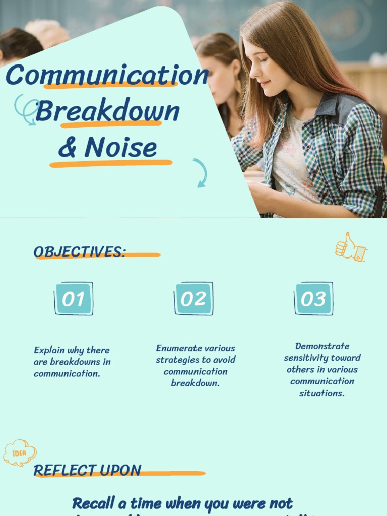 Communication Breakdown & Noise | PDF | Jargon | Communication