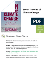 Seven Theories of Climate Change