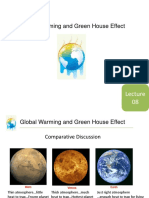 Global Warming and Green House Effect