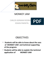 Monkey Jam: Carlos German Rodriguez Edwin Pmentel