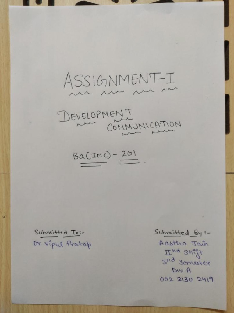 0 - DC Theory Assignment 1 PDF | PDF