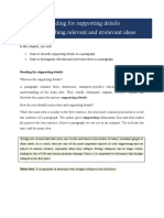 Reading For Supporting Irrelevant Details PDF