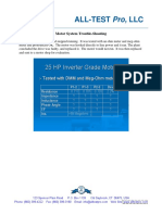 All-Test Pro, LLC: 25 HP Inverter Grade Motor