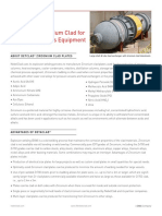 Detaclad Zirconium Clad For Chemical Process Equipment