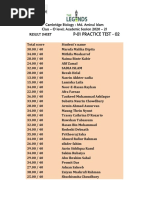 O Level 2021 P 01 Practice Test 02