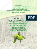 Guía de buenas prácticas para la conservación y custodia del castaño