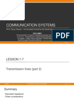 Jitorres - Lesson 1-7 - Transmission Lines (Part 2) PDF
