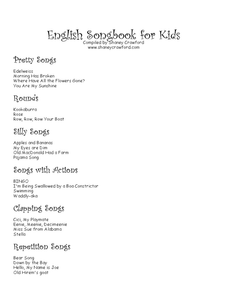 Songbook PDF | PDF