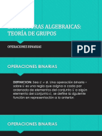 Estructuras Algebraicas