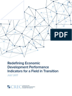 Redefining Economic Development Performance Indicators For A Field in Transition CREC 2017