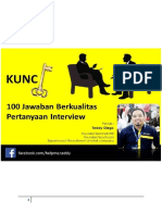 100 Kunci Interview (By Teddy Diego TerminalHRD)