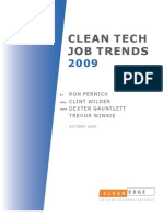 Clean-Tech Job Trends 2009
