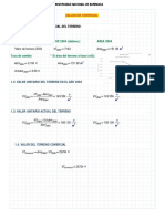 Hoja de Calculo de Tasacion Comercial