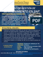 Gestión de Mantenimiento en SAP PDF