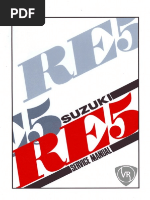当時物 スズキ RE5 オーナーズマニュアル 英語版 取説 ロータリーエンジン A legendary rotary engine motorcycle! I was blown away by the ride