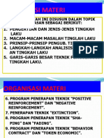 Tugas Analisis Pengubahan Tingkahlaku