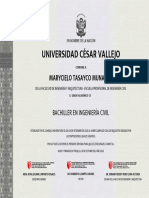 Universidad César Vallejo: Marycielo Tasayco Munayco